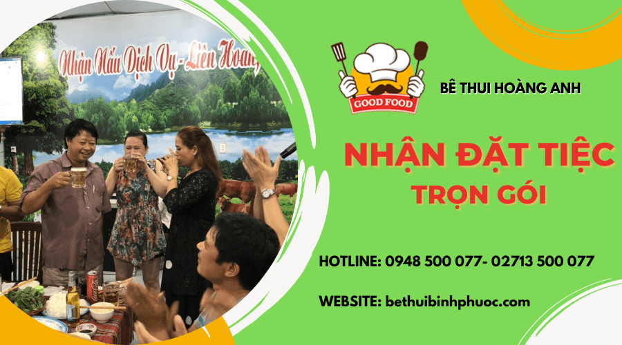 nhận đặt tiệc