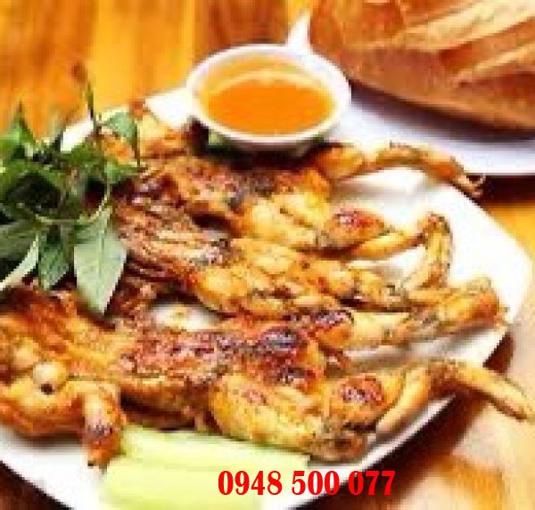 ẾCH NƯỚNG MUỐI ỚT