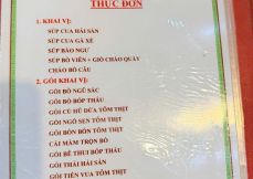 THỰC ĐƠN TIỆC CƯỚI HỎI, LIÊN HOAN, SINH NHẬT