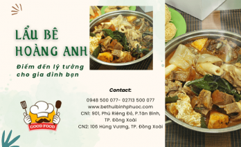 Lẩu bê Hoàng Anh - Điểm đến lý tưởng cho gia đình bạn