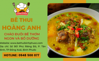 Thơm Ngon Và Bổ Dưỡng Với Món Cháo Đuôi Bê Chỉ Có Ở Bê Thui Hoàng Anh