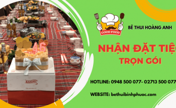 Hoàng Anh nhận đặt tiệc liên hoan, cưới hỏi, sinh nhật tại Bình Phước