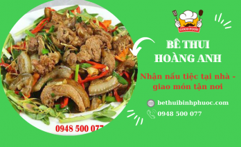 Hoàng Anh nhận nấu tiệc tại nhà - Giao món ăn tận nơi tại Bình Phước