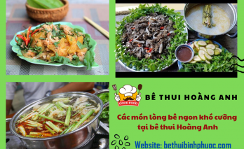 Nhâm nhi hết ý với các món lòng bê