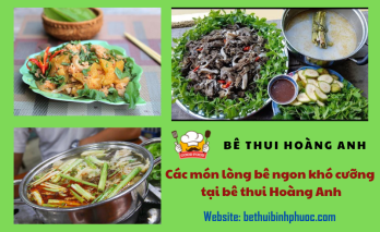 Bê Thui Da Giòn – Thịt Mềm Ngọt Tại Quán Hoàng Anh Bình Phước