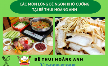 Nhâm nhi hết ý với các món lòng bê ngon khó cưỡng tại bê thui Hoàng Anh